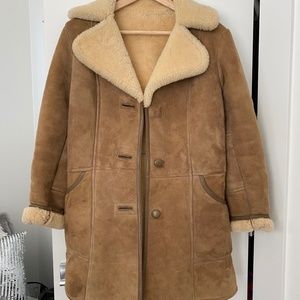 Outback N.Z. Shearling Coat - size 36 ( approximately 6)